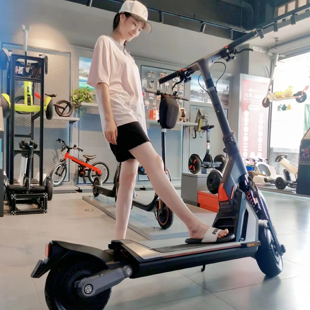 V 2022 новейший оригинальный суперэлектрический скутер NINEBOT GT1 GT2, двухколесный Электрический скутер