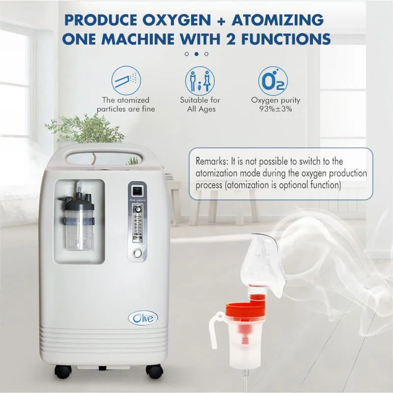 2023 Oxygene Concentrator Home Oxygenconcentrator 5 Liter Oxygen Concentration 10l Medical Equipment Oxigen Generator for Wound