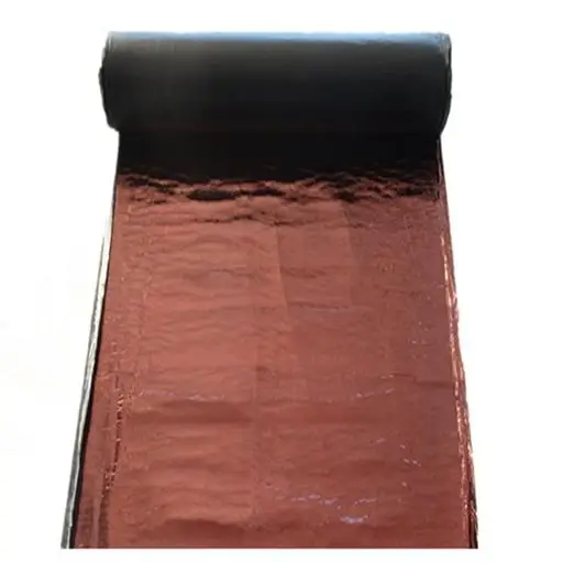Sample of Self Adhesive Polymer Modified Bitumen Waterproof Roof Sheet SBS Modified Asphalt Water Proof Roofing Membrane