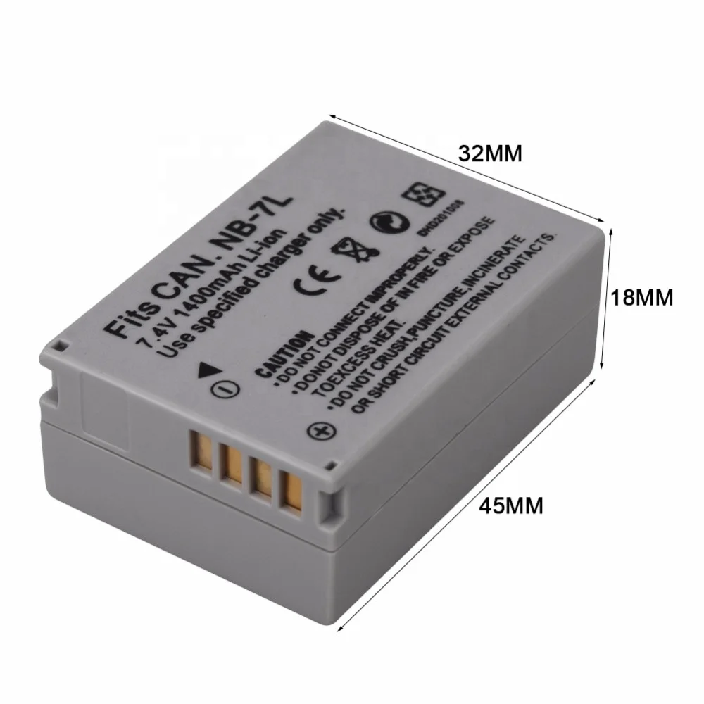 NB-7L NB 7L NB7L Аккумулятор для камеры Canon PowerShot G10 G11 G12 SX30 IS SX30IS