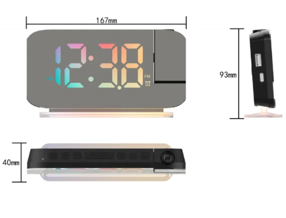 digital clocks alarm radio floor standing bedside machine for car wheel gold wall antique style racing pigeon employee time rgb