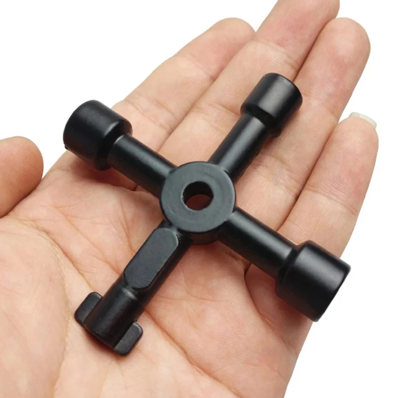 High Quality Multi-Functional Electric Control Cabinet Universal Triangle Cross Key Wrench For Elevator Water Meter Valve Square