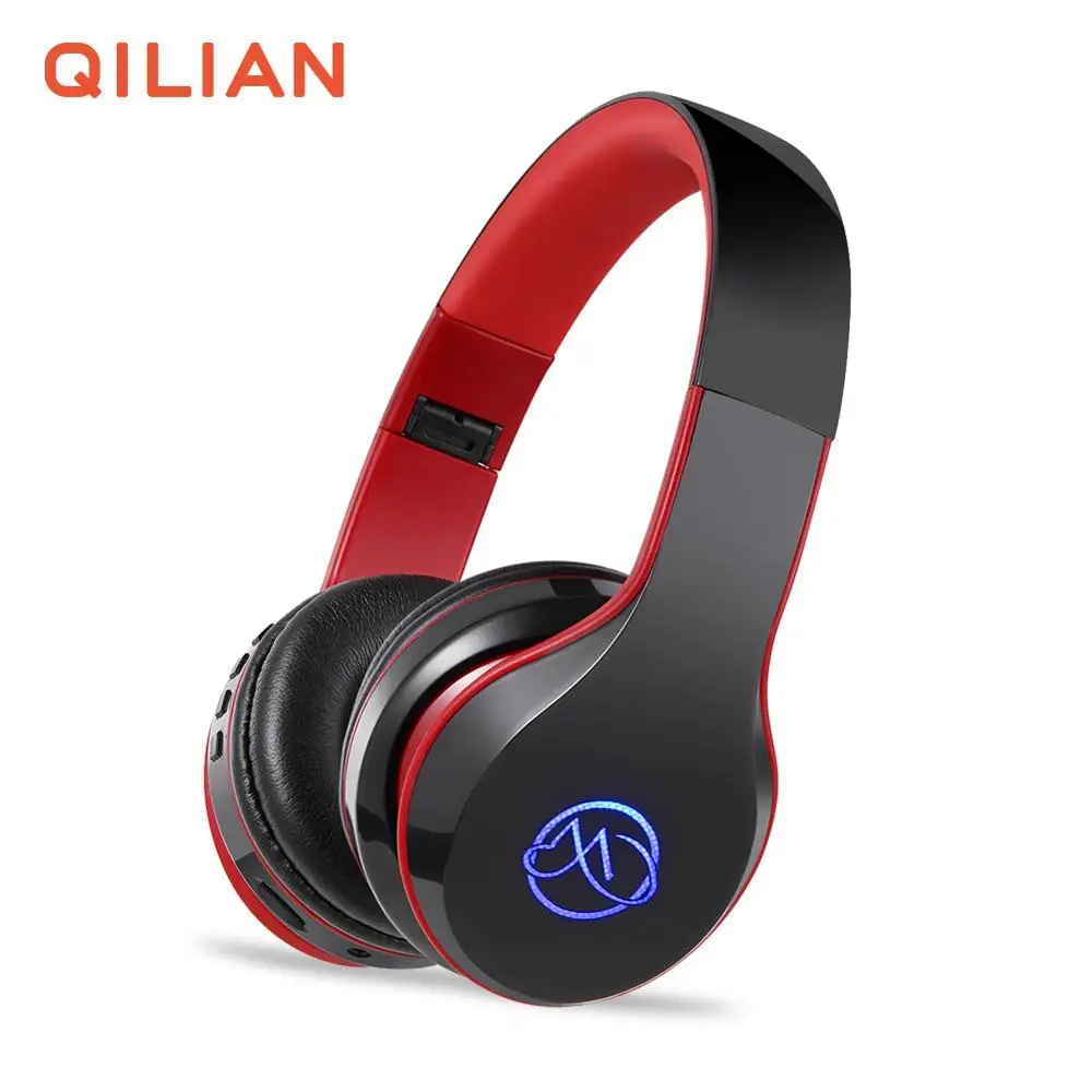 BH7 LED 7 colors light changing custom logo wireless BT earpiece wireless headset BT 5.0 earphone headphones tws earbuds