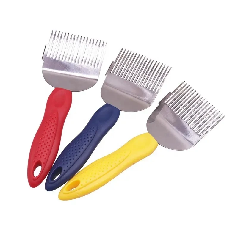 High Quality Uncapping Fork Beehive Beekeeping Equipment Tool 12cm Plastic Handle with 7.5cm Fork (18 Stainless Steel Needles)