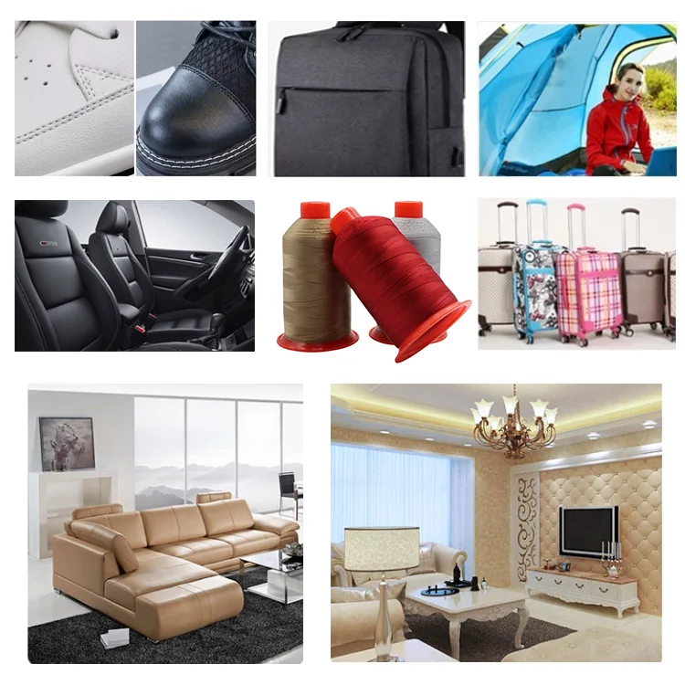 Economic Price N6 Bonded Nylon Threads 420D Bonded Tex 135 Thread Nylon TKT20 Bonded For Sewing Car Seat