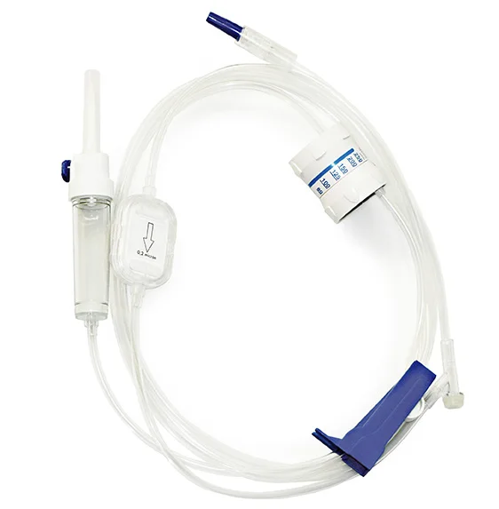 
infusion set with precise flow regulator micro regulator disposable infusion set 