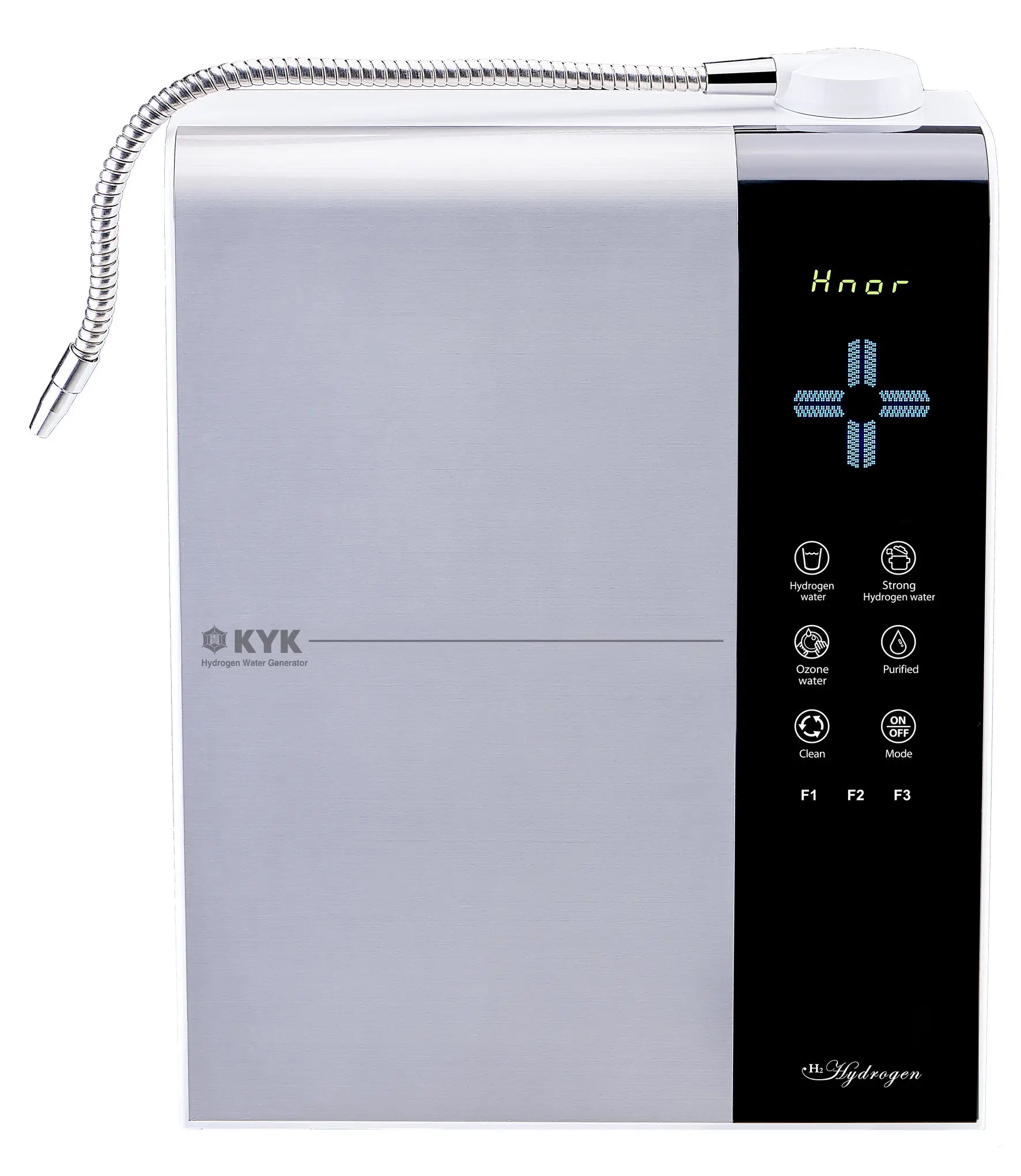 HYM3+ KYK Korea Hydrogen water generator Hydrogen rich water Three filters 1580 ppb Silver Gold