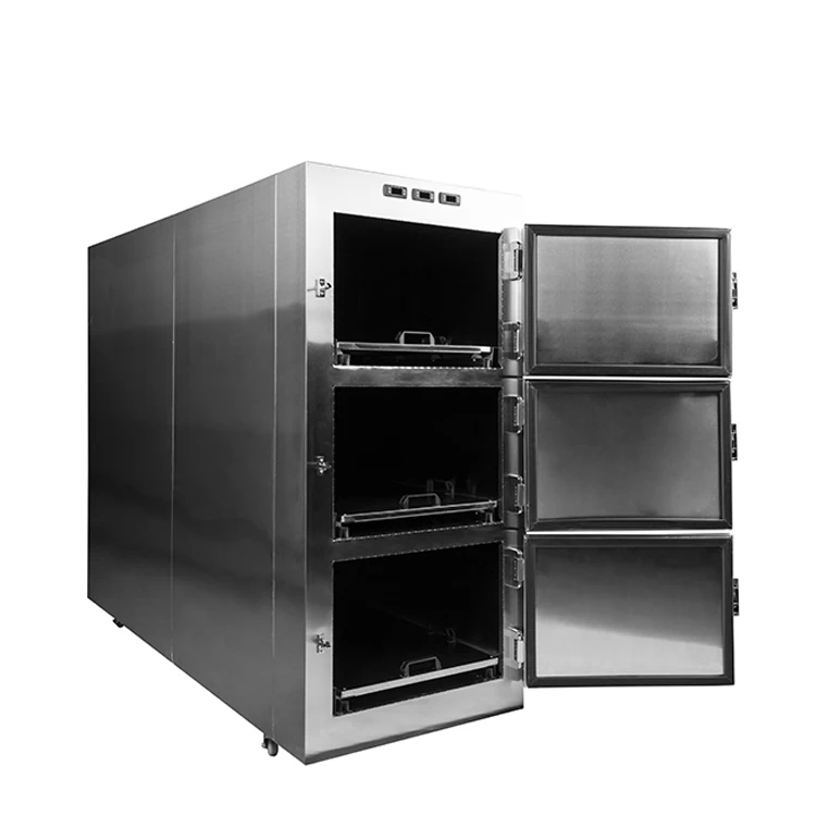  Похоронное оборудование морозильная камера с 3 боковыми открытыми