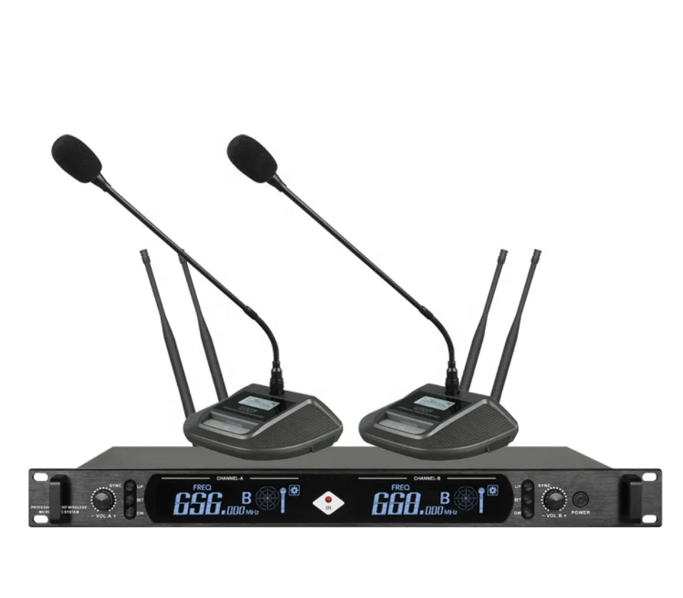 UHF wireless microphone for dj sound system  and microphone for conference system