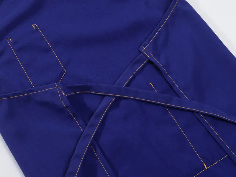 Сверхмощный кофейный магазин шеф-повар Ресторан Рабочий инструмент нагрудник кожаный садовый барбекю Униформа джинсовая хлопковая Парикмахерская парусиновые фартуки