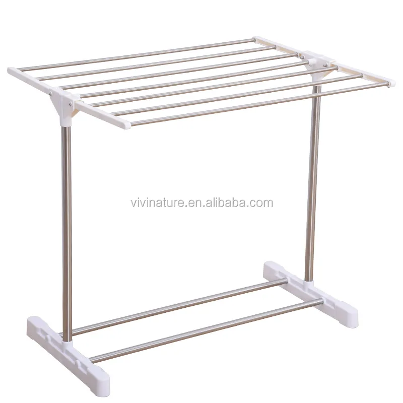 Extra Large with 3 Levels Foldable  Clothes Airier Rack and towel hanging rack