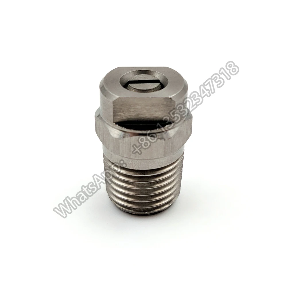 1/4 High Pressure Washer Jet Spray Nozzle,Sewer Jet Drain Cleaning Nozzle, Meg Flat Fan Nozzle For High Pressure Car Washer