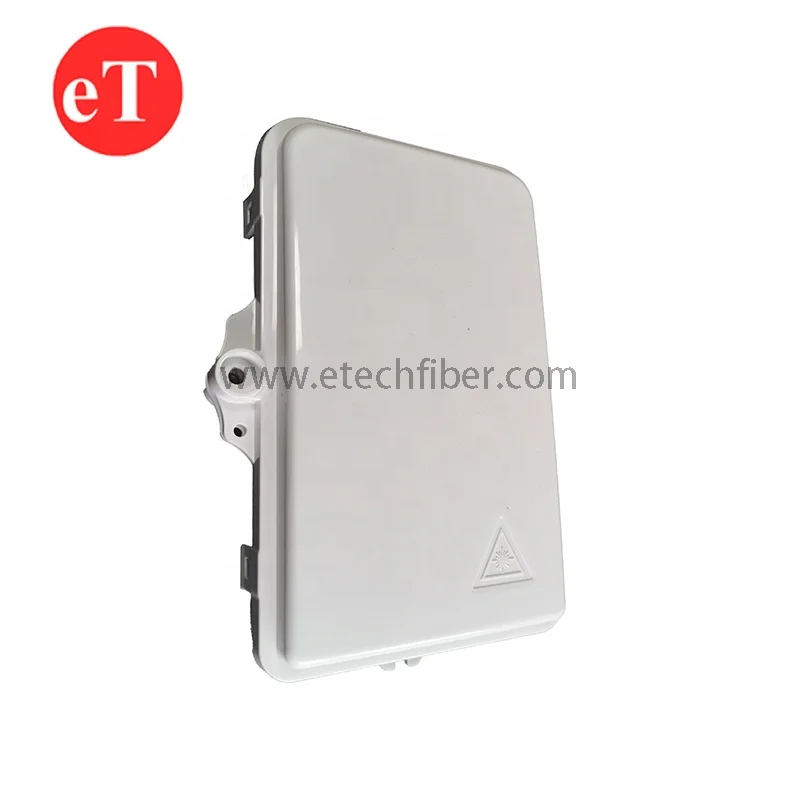 Outdoor IP65 6 ports Mini FTTH PON Distribution Fiber Optic Splitter Terminal box