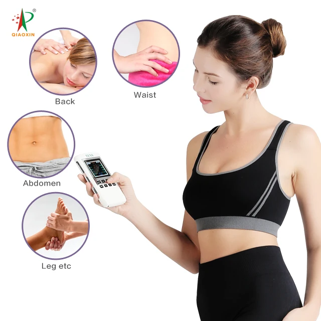 Physiotherapy Equipment Tens Transcutaneous Electrical Tens Machine Electrodes Unit Electric Body Massager