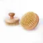 Round Wooden Body sisal Brush Shower Brush Loofah Bath Sponge 100% Natural