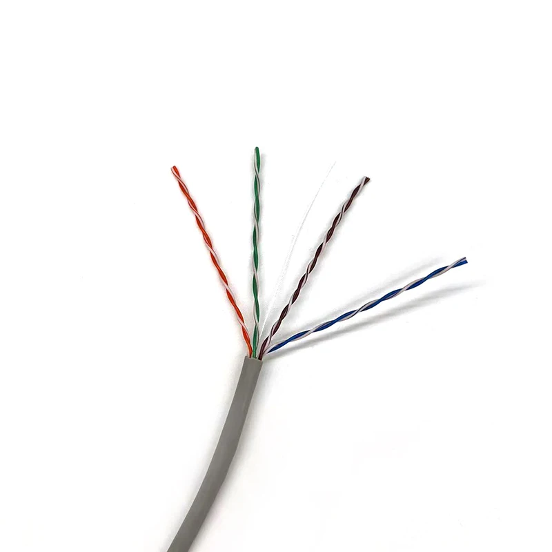 Медный сетевой кабель высокого качества, Ethernet-кабель для передачи данных, прочный сетевой кабель 24AWG для помещений cat5