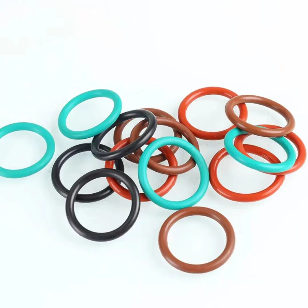 Professional customized Various Sizes Color o ring fluororubber sealing