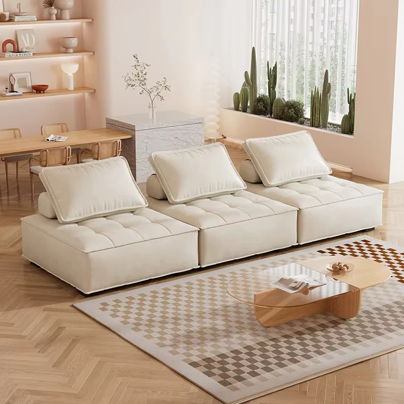 Factory Technology fabric block sofa set furniture living room