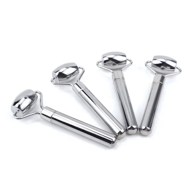 New single head roller face dredging meridians massage beauty instrument stainless steel roller massager