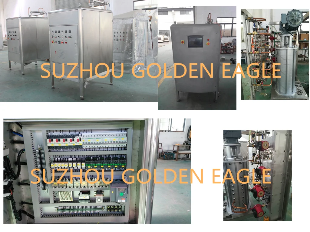 QTJ250 PLC Chocolate Continuous Tempering Machine Chocolate Machines/tempering for Chocolate