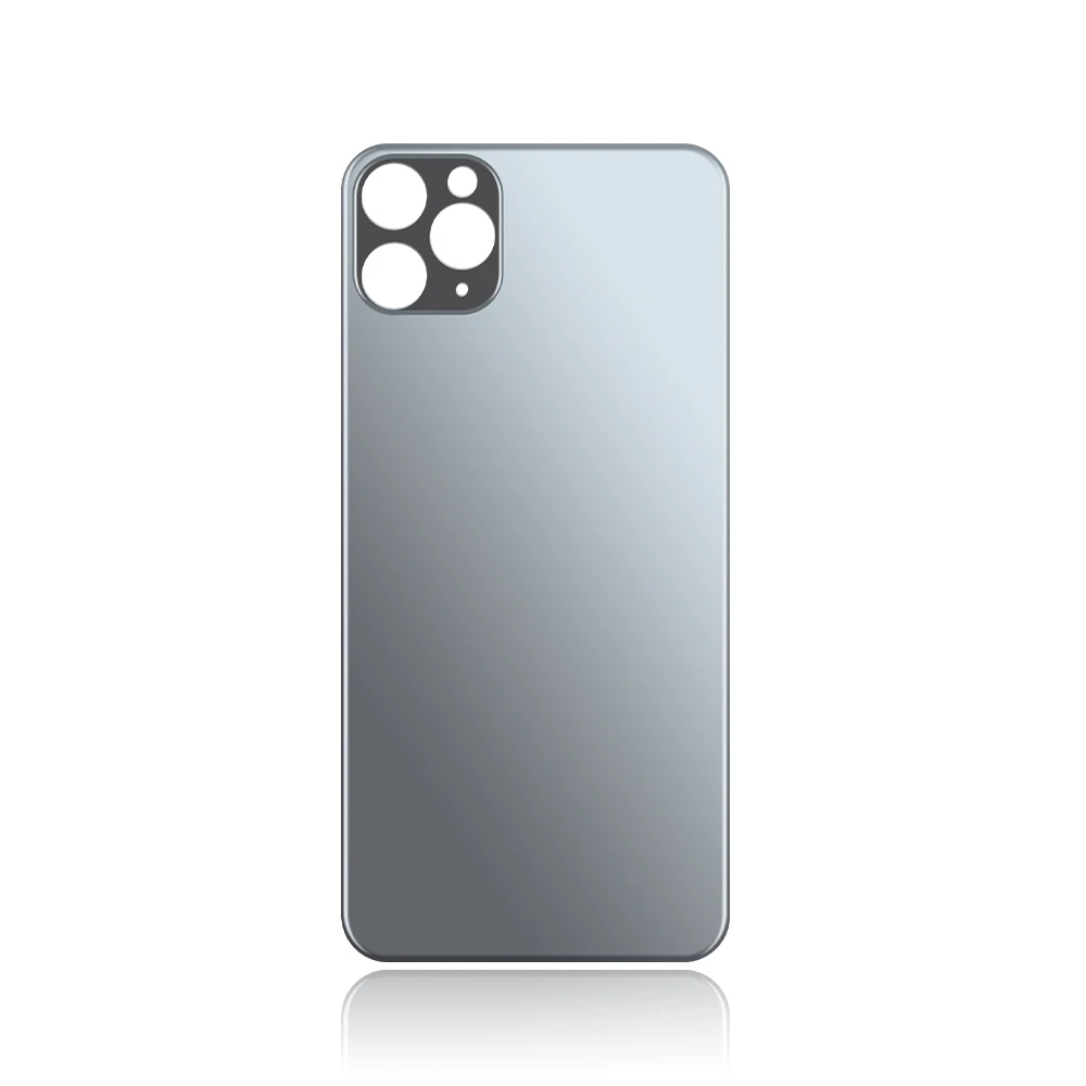 BIG Hole Battery Back cover glass  For iPhone 11 Pro max Battery Back Cover Rear Glass Housing Adhesive For iPhone 11 Pro Max