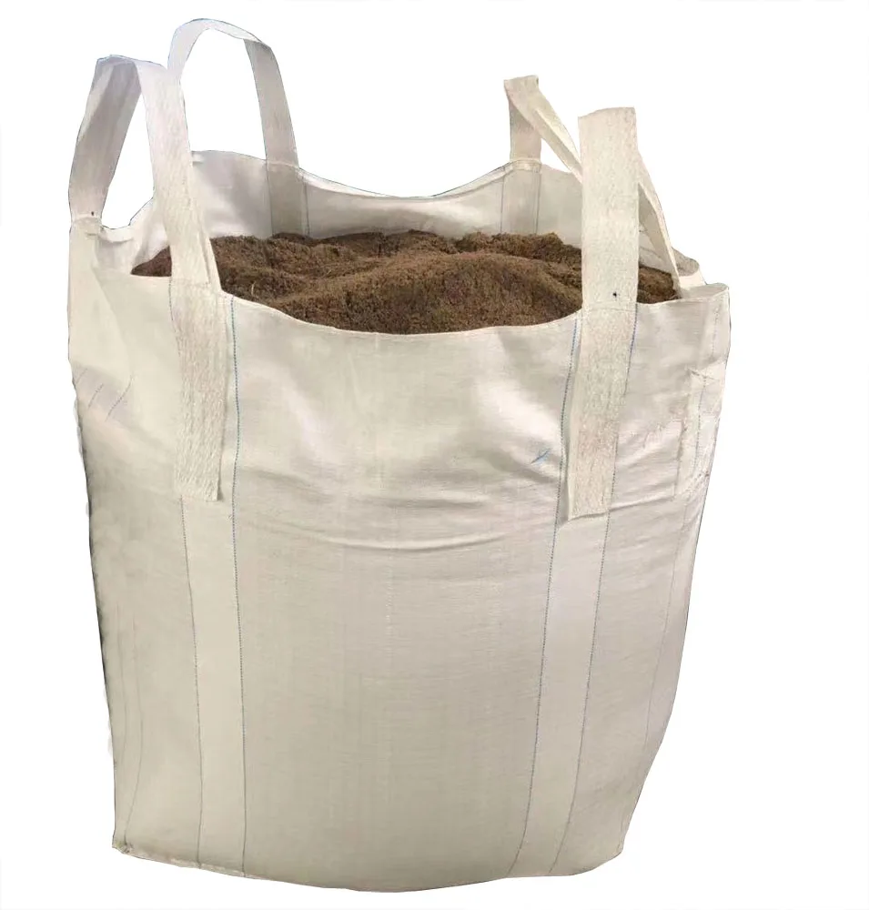 1250kg 1000kg high quality FIBC bag packing for ore and chemical over lock sewing high UV treated