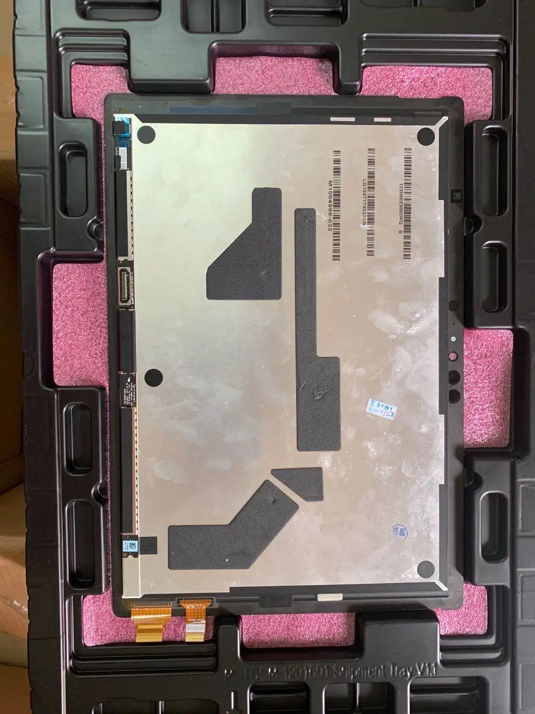 ЖК-сенсорный экран в сборе для ноутбука с верхней стороны Surface pro 7