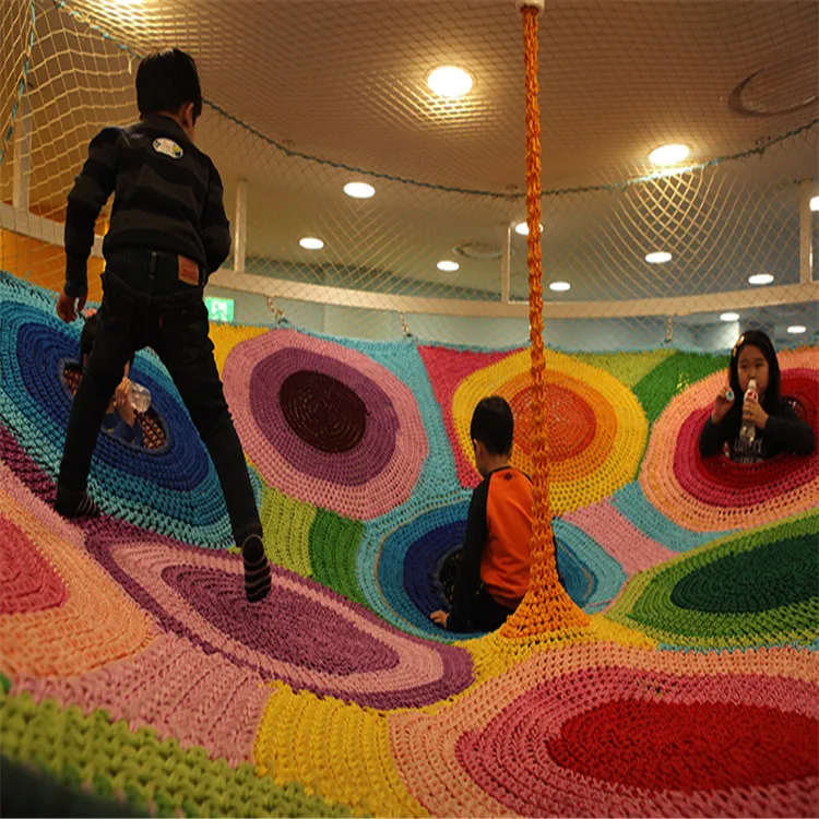 Оборудование для скалолазания и парка, оборудование для крытых игровых площадок, сетки для вязания