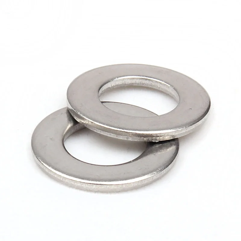 M16 M17 M18 M19 M20 A2 A4 SS304 SS316 Stainless Steel Round Flat Washer DIN125