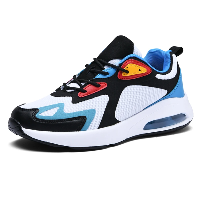 2021 Hot Sale Men Breathable Mesh Run Sports Shoes Air Cushion Running Shoes
