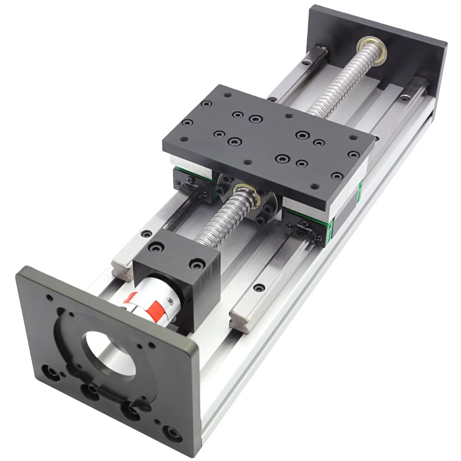 Different Stroke Available Sbr150mm Wide High Precision 100kg Heavy Duty Ball Screw Cnc Linear Guide Rail