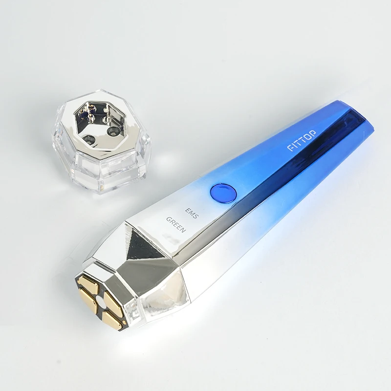 Manufacturer ODM OEM 620nm 880nm red light lift sculpt device new green and blue lights EMS microcurrent facial beauty device