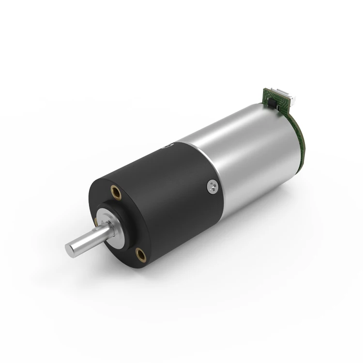 Low Rpm Brushless Planetary Geared Motor with Encoder 24mm Small 6v 9v 12v Hollow Shaft Dc Gear 4rpm 400rpm for