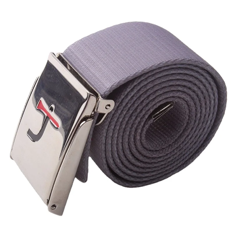Customized high quality heat transfer printed polyester belt reflective for men