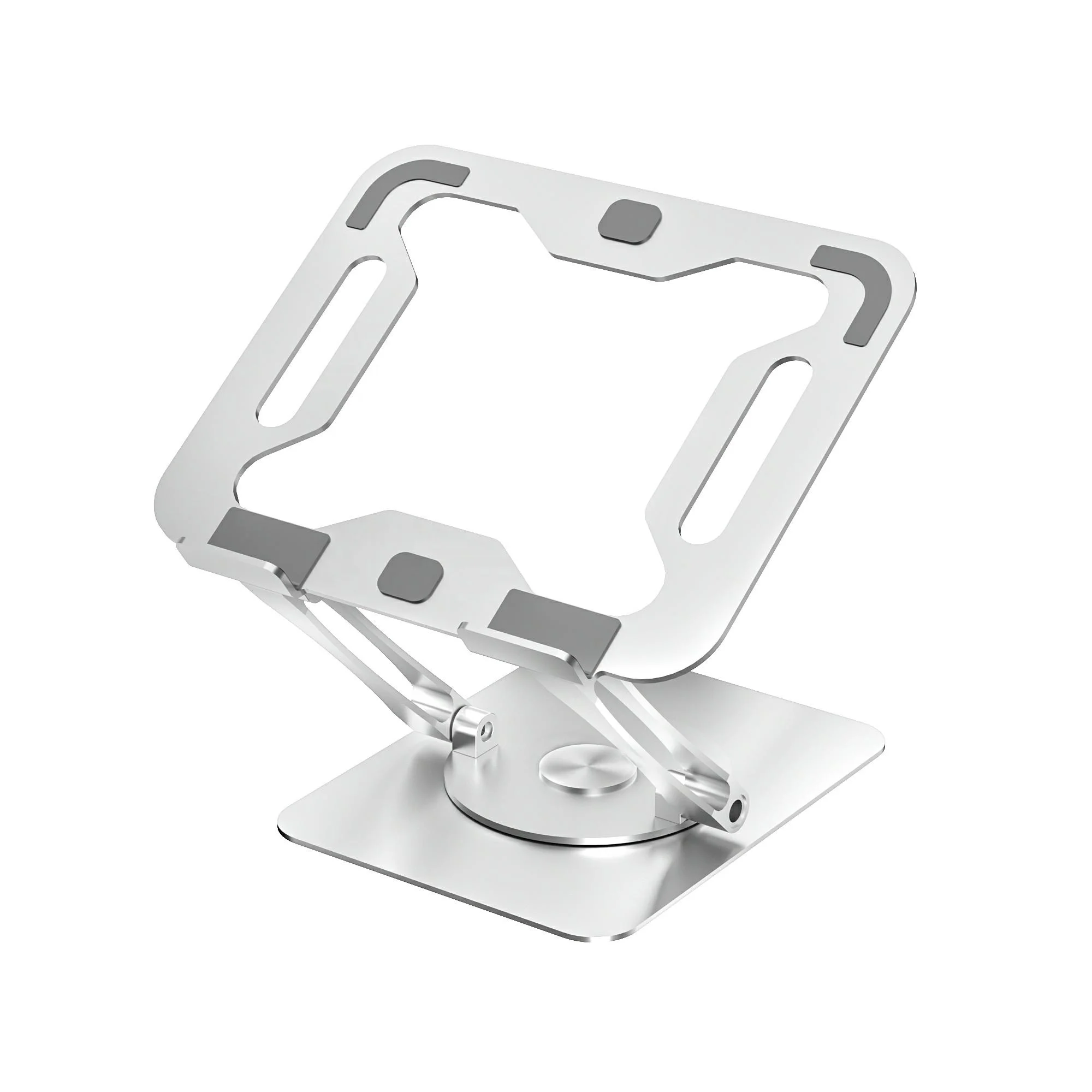 Вращающаяся на 360 градусов подставка для ноутбука, металлический Регулируемый складной держатель для iPad Pro Air Mini 11 12,9, поддержка Samsung Xiaomi Huawei