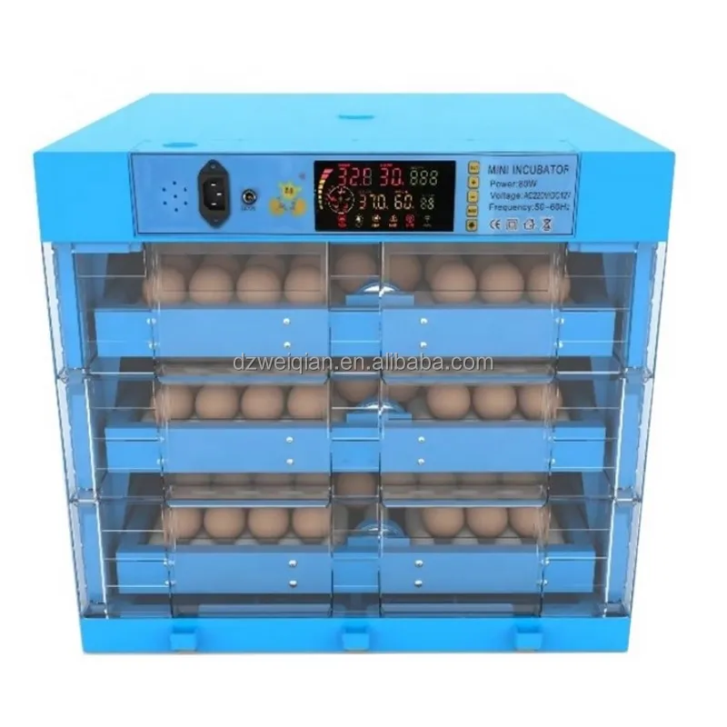 Amazon HHD Brand  New type  Mini Automatic eggs Incubator 12 Volt Battery with WIFI and support IOS or Android Egg incubators