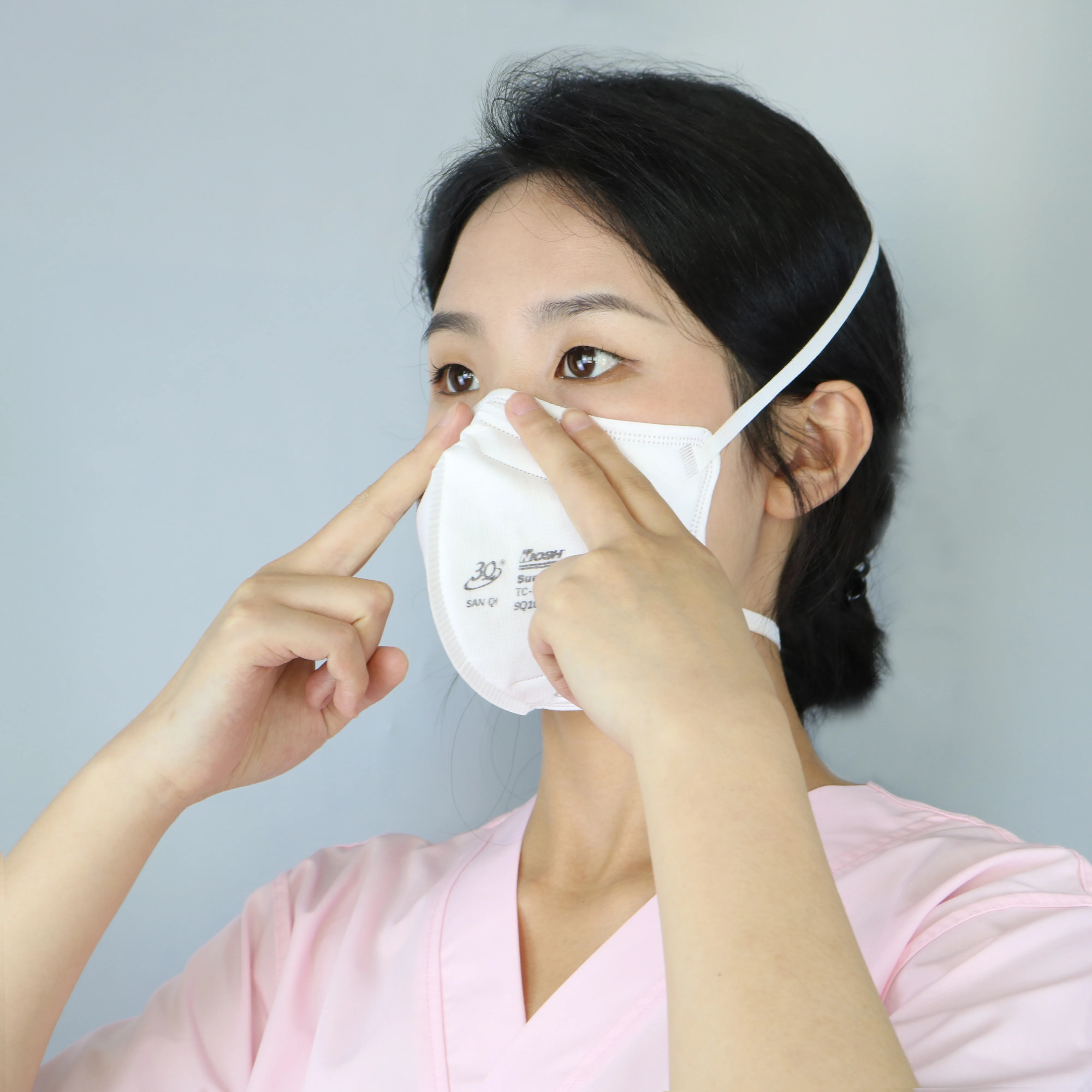 Foldable N95 Face Mask Individual Packaging n95 kn95 facemask Breathable respirator mask n95