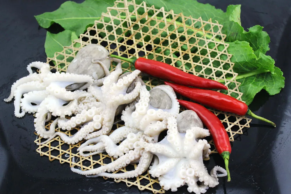 
Fresh seafood clean octopus baby octopus top quality octopus 