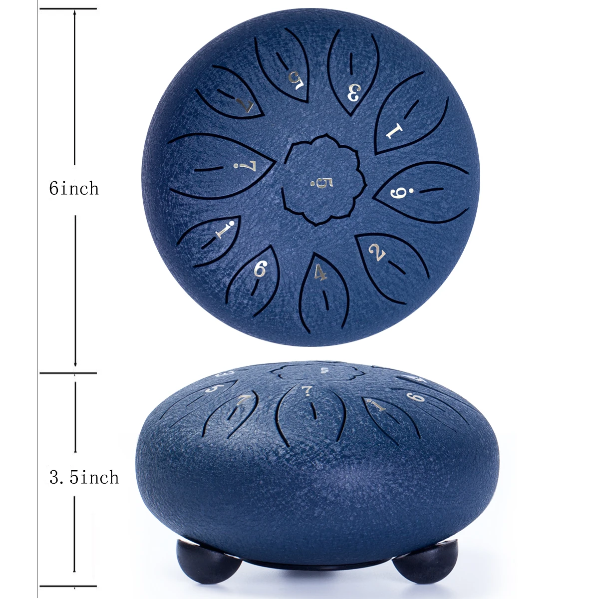  6-дюймовая мини-барабан 8 тон стальная язык ударных Handpan инструмент с сумкой для переноски Музыкальные инструменты по доступной