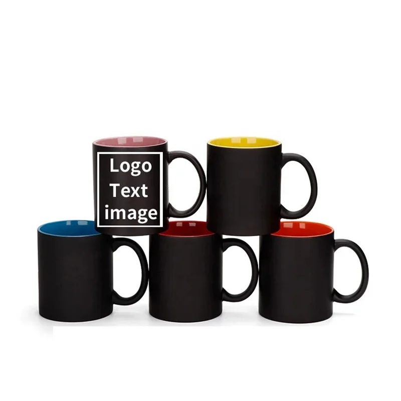 Creative Magic Mug Temperature Color Changing Chameleon Cups Heat Sensitive Cup Coffee Tea Milk Mug For