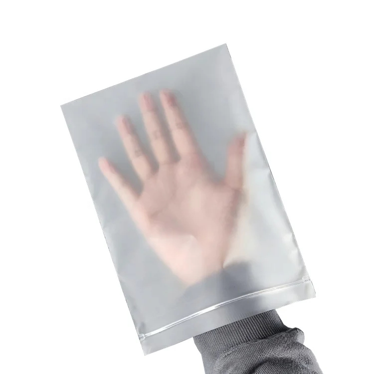 Recycled Pouches Custom Logo Frosted Ziplock Poly Bag for Apparel Shipping Clothing Packaging