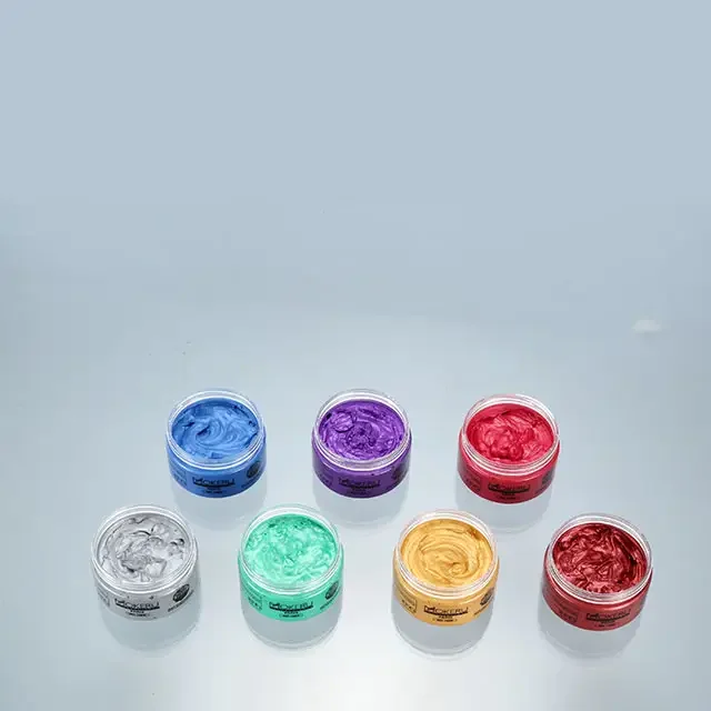 Mokeru Hair Paint Wax Grey Ash Brown Hair Color Dye Cream Temporary Hair Dye Mud Wax For Styling Care