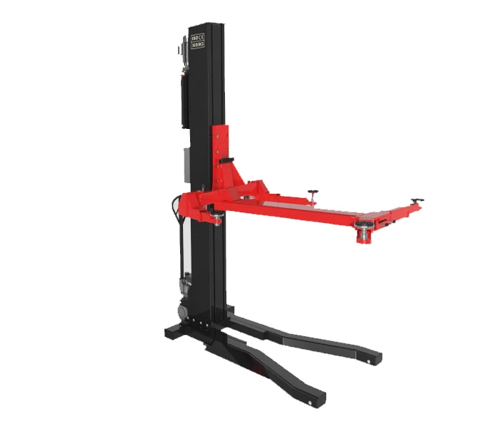 Amerigo Capacity height auto one 2021 2-5T single Inground Post Hydraulic Car Lift movable 2 Mobile Single post lift