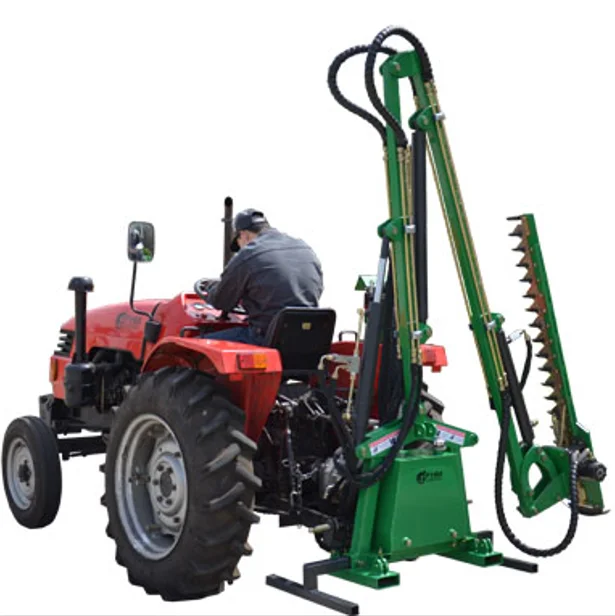 FHM tractor 3-point mounted brush cutter tree cutter with hedge trimmer BRM Hydro