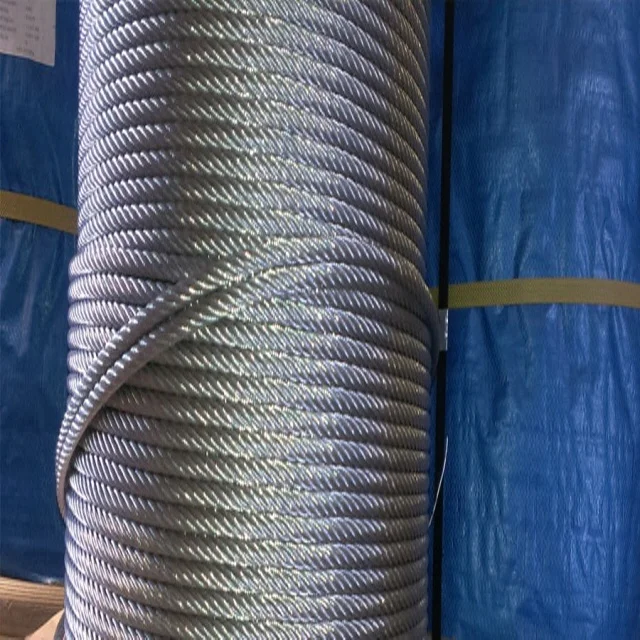 galvanized air craft steel wire rope, cut to length steel wire rope made in Korea