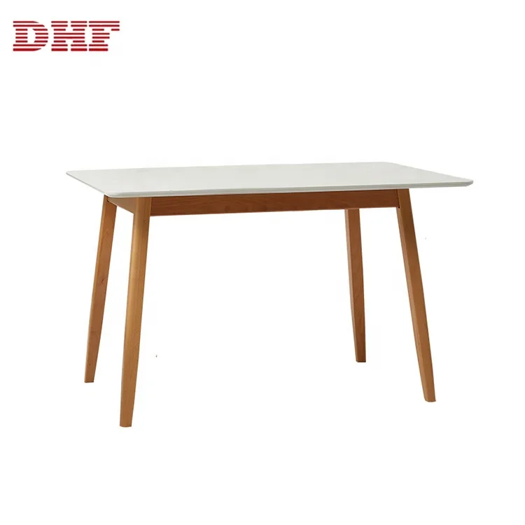 High Quality Modern Dining Room Furniture Designs Wooden dining Table MDF Board