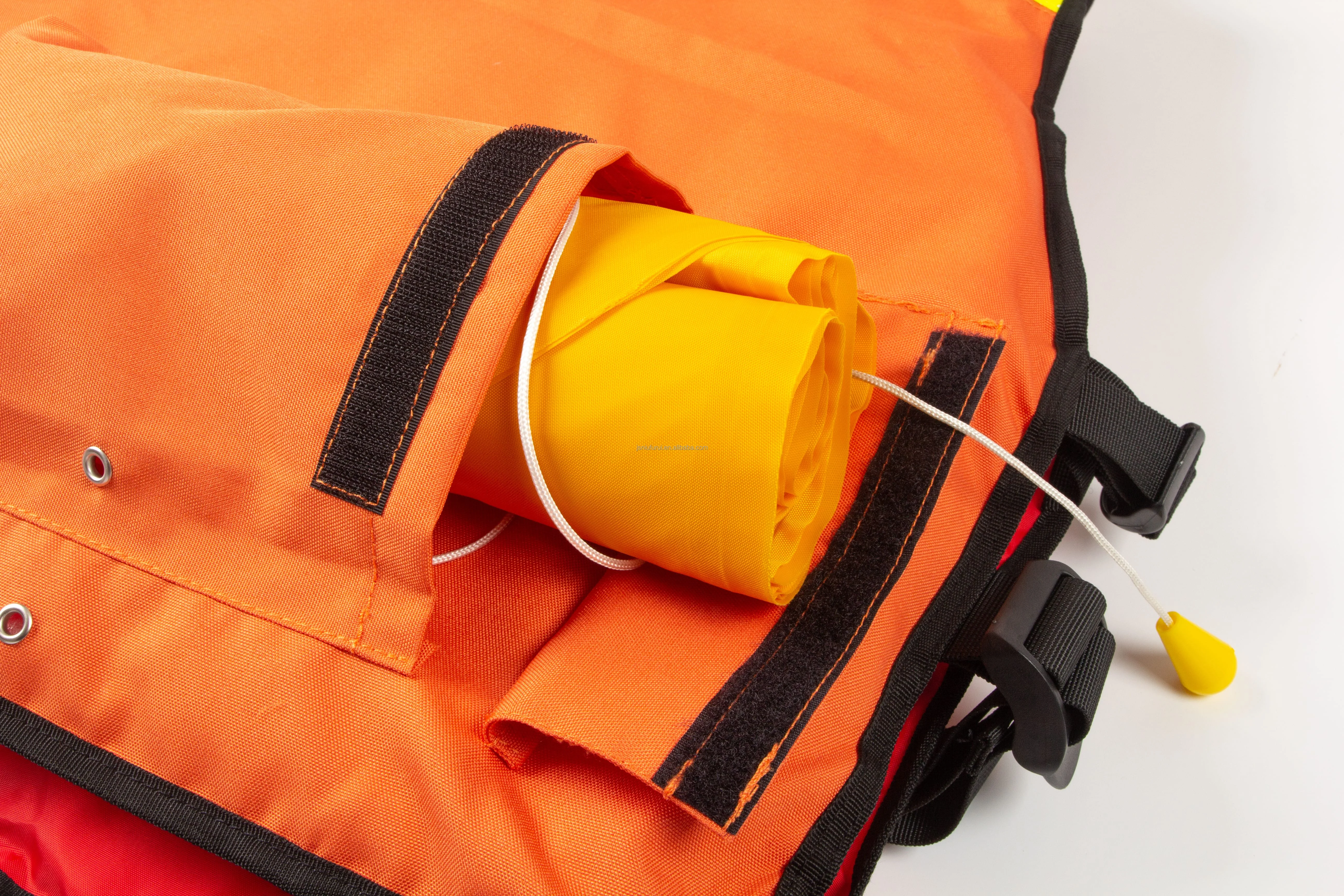 Niufurui Firefighting Reflective  Firefighters Special Operations Rescue Inflatable Gas Rising Buoyancy Life Jackets