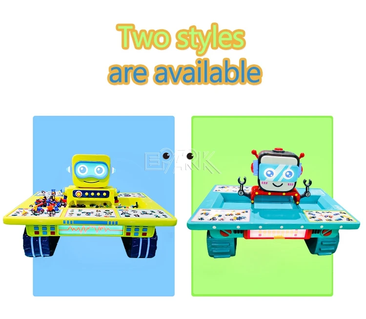 Multifunctional Building Block Table Multi Activity Table Set for kids