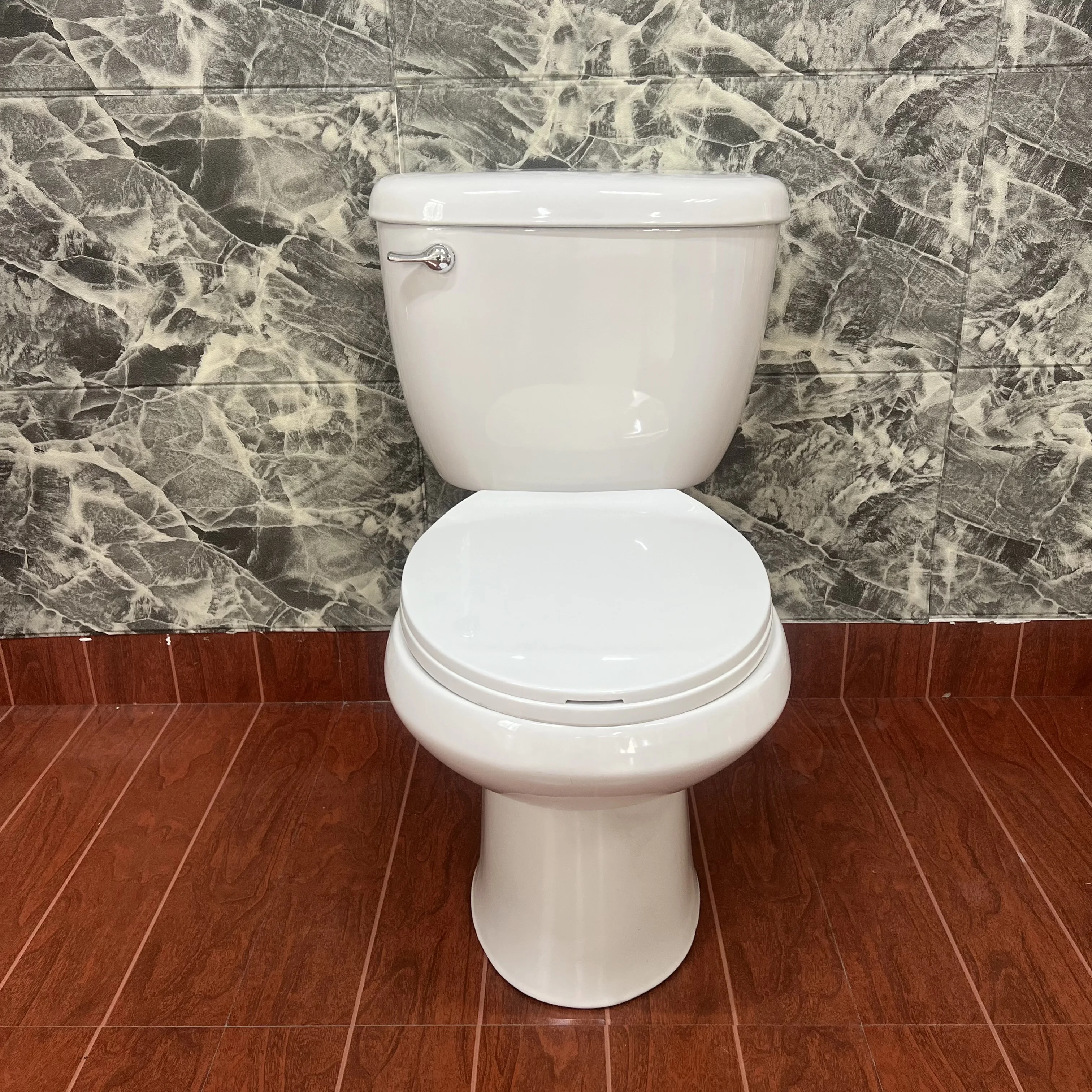 Cheap Price Chaozhou Sanitary Ware Bathroom Ceramic Two Piece Wc Toilet with S-Trap