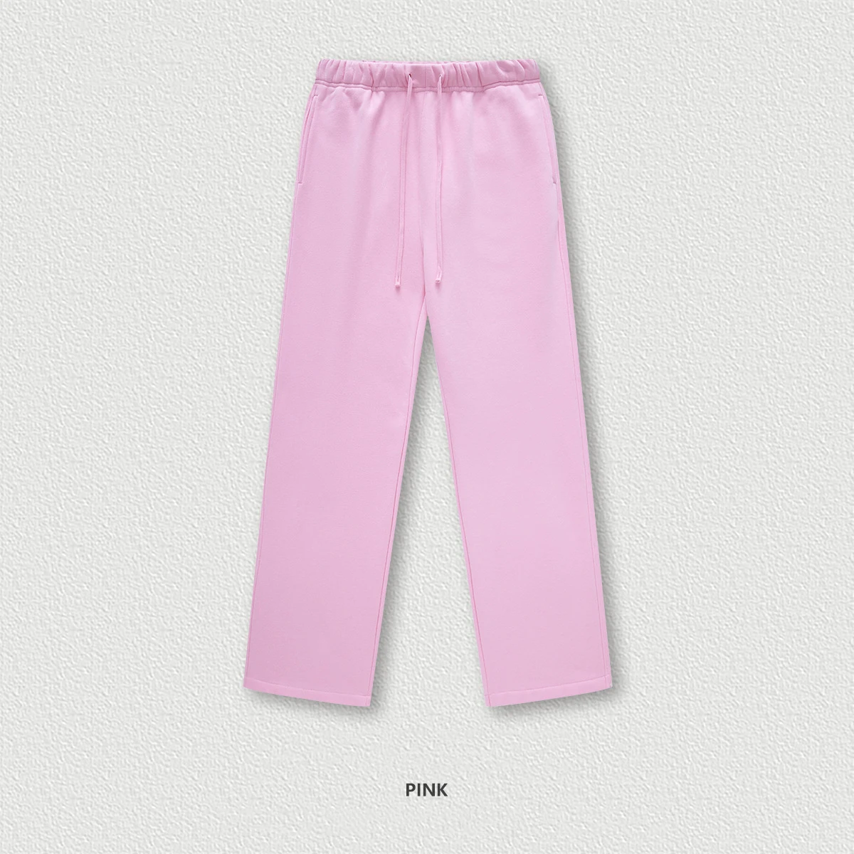 Custom Fleece Track Fleece Joggers Sweat Pants French Terry Baggy Stacked Flare Men Sweatpants